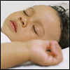 Photo: A infant sleeping