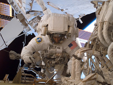 ISS014-E-13053 -- Commander Michael Lopez-Alegria