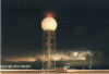 Doppler radar tower, Apr. 18, 1995.  Photo by Steve Smedley, Bloomington Pantagraph.