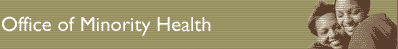 Office of Minority Health Title Bar