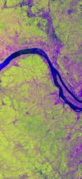 Space Radar Image of Bebedauro, Brazil, seasonal