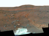 full-circle view from the panoramic camera (Pancam) on NASA's Mars Exploration Rover Spirit