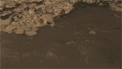 Flyover Animation of Becquerel Crater on Mars