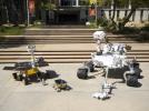 Size Comparison: Three Generations of Mars Rovers