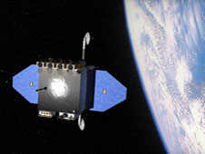 Beauty shot of the SDO satellite