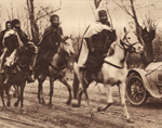 Soldiers on horseback