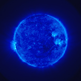 The sun's million degree atmosphere taken on Dec. 4 by STEREO's SECCHI/EUVI telescope.