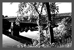 View of the Cornish-Windsor covered bridge