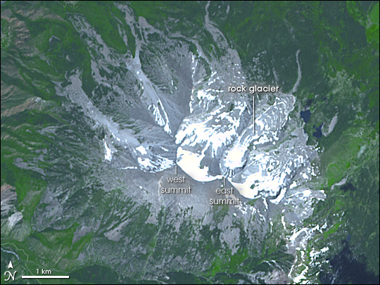 Rock Glacier on Mount Sopris