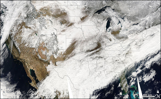 Winter Weather Across the United States