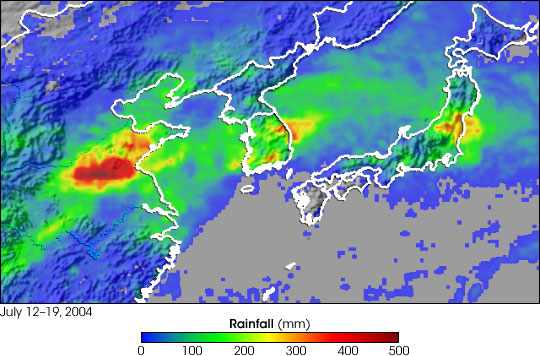 Monsoon Rains Flood East Asia