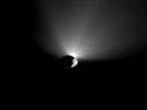 This movie is made up of images taken by Deep Impact's flyby spacecraft after it turned around to capture last shots of a receding comet Tempel 1. Earlier, the mission's probe had smashed into the surface of Tempel 1.