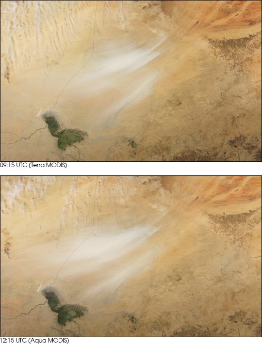 Dust in the Bodele Depression