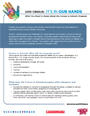 Fact Sheet: What You Need to Know about the Census in Schools Program