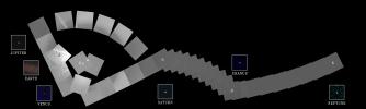 The cameras of Voyager 1 on Feb. 14, 1990, pointed back toward the sun and took a series of pictures of the sun and the planets, making the first ever 