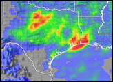 Thunderstorms in Texas