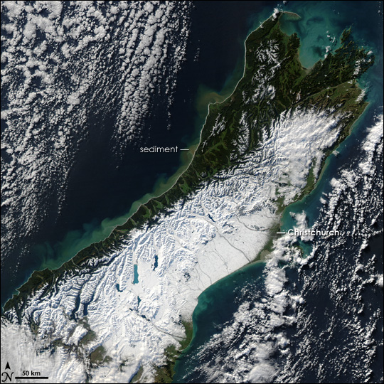 Snow in New Zealand