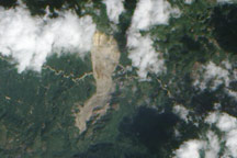 Landslide in Guatemala