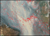 Fires in Brazil and Bolivia