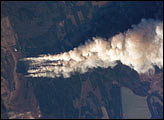 Forest Fire, Ouachita National Wildlife Refuge, LA