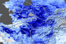 Cold Snap in Southwest Asia