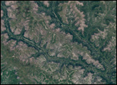 Kochechum River, Central Siberian Plateau