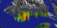 Peel away the clouds to reveal Tropical Storm Cristobal rain structure. Yellow denotes 0.5+ inches of rain, green denotes 1.0+ inches of rain, and red is 2.0+ inches of rain.   