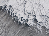 Cloud Streets in the Bering Sea