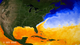 This animation shows the progression of warm waters slowly filling the Gulf of Mexico (shown in yellow, orange, and red). This natural annual warming contributes to the possible formation of hurricanes in the Gulf. SST data shown here ranges from January 1 to the present.