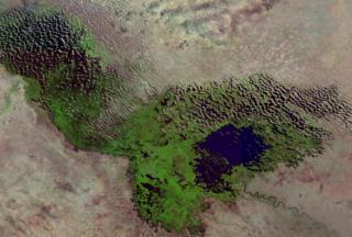 Lake Chad in 2001