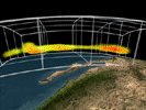 AIRS Storm Front Approaching California (animation)