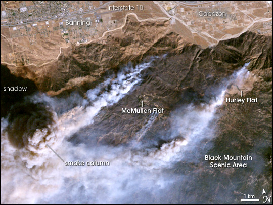 Esperanza Fire in California