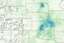 Rain in the U.S. Midwest