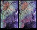 Space Radar Image of Mount Pinatubo Volcano, Philippines