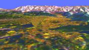 Space Radar Image of Missoula, Montana in 3-D