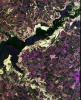 Space Radar Image of Dnieper River, Ukraine
