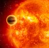 NASA's Spitzer Finds Water Vapor on Hot, Alien Planet (Artist's Concept)