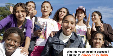 What do youth need to succeed? Find out in AED Connections