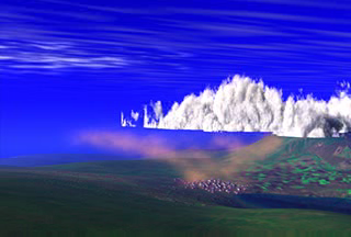 This animation illustrates how CALIPSO captures data to study the nature of the atmosphere.