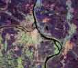 Space Radar Image of Belgrade, Serbia