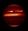 Detailed analysis of two continent-sized storms that erupted in Jupiter's atmosphere in March 2007 shows that Jupiter's internal heat plays a significant role in generating atmospheric disturbances.