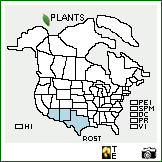 Distribution of Rosa stellata Woot.. . Image Available. 