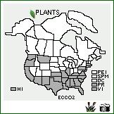 Distribution of Echinochloa colona (L.) Link. . Image Available. 