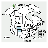 Distribution of Eriogonum acaule Nutt.. . 