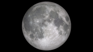 Zoom In: This animation begins with the full Moon in view and after one lunar cycle zooms in to the lunar south pole.  (NOTE: The last frame of this animation matches the first frames of the 