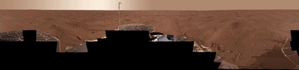 Full-Circle Color Panorama of Phoenix Landing Site on Northern Mars