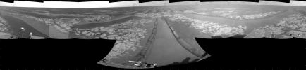 Opportunity's View After Drive on Sol 1806