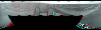 Opportunity's Surroundings After Sol 1820 Drive (Stereo)