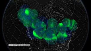 Further evolution of the substorm.