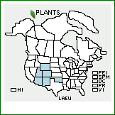 Distribution of Lathyrus eucosmus Butters & H. St. John. . 